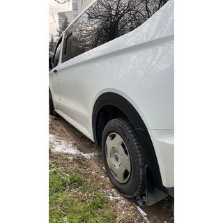 Szerokie nakładki na nadkola (4 szt, czarne) zdjęcia 1