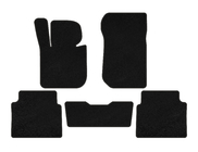 BMW 3 Series E36 1990-2000 Dywaniki welurowe Premium (Czarny) zdjęcia 2