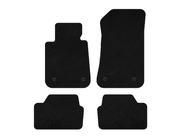 BMW 1 Series E81/E82/E87/E88 2004-2011 Dywaniki welurowe Premium (Czarny) zdjęcia 1