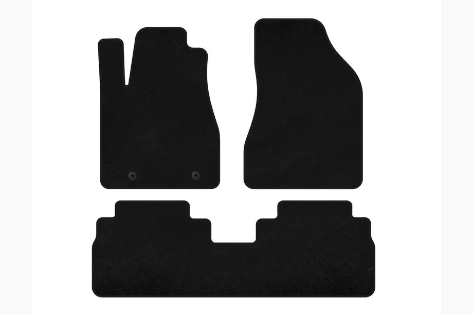 BYD S6 2010-2016 Dywaniki welurowe Premium (Czarny) Image