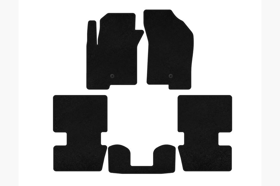 Dodge Caliber 2006-2011 Dywaniki welurowe Premium (HB, Czarny) Image