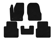 Ford Connect 2014-2021 Dywaniki welurowe Premium (Czarny) zdjęcia 1