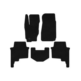 Dywaniki welurowe Premium (czarne) Jeep Commander 2005-2010 zdjęcia 1