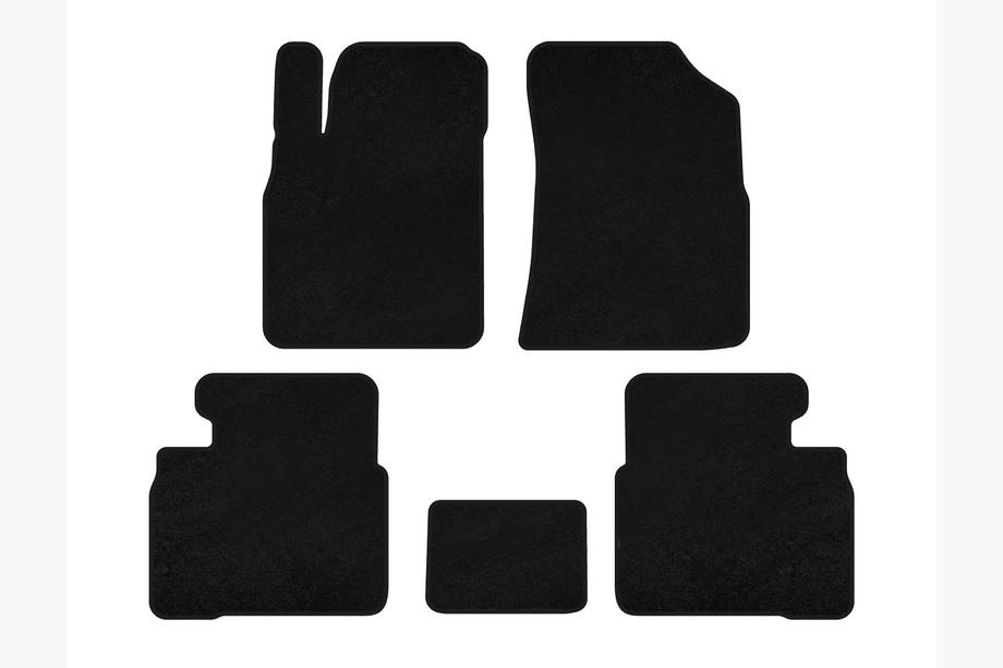 Kia Magentis 2000-2005 Dywaniki welurowe Premium (czarne) Image