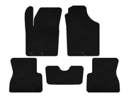 Kia Picanto 2011-2016 Dywaniki welurowe Premium (czarne) zdjęcia 1