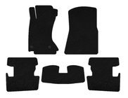 Lexus IS 2005-2013 Dywaniki welurowe Premium (4x4, Czarne) zdjęcia 1