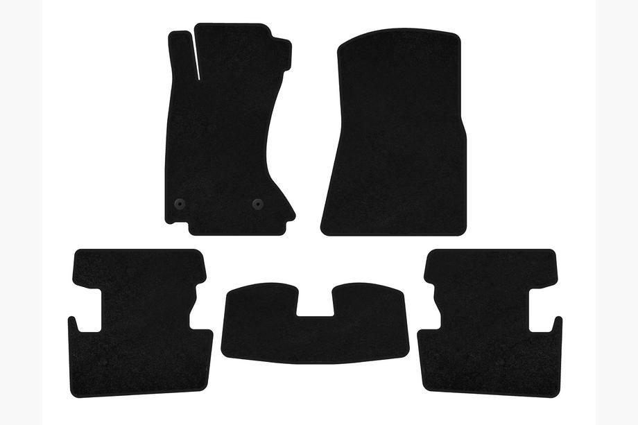 Lexus IS 2005-2013 Dywaniki welurowe Premium (4x4, Czarne) Image