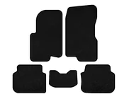 Smart 1998-2007 Dywaniki welurowe Premium (2003-2007, Forfour, czarne) zdjęcia 1