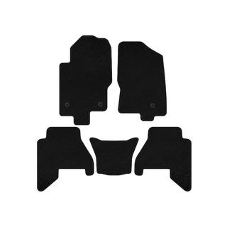 Dywaniki tekstylne Premium V2 (2 rzędy, czarne, 2010-2014) Nissan Pathfinder R51 2005-2014 zdjęcia 1