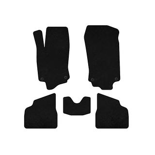 Dywaniki welurowe Premium (czarne) Opel Corsa C 2000-2006 zdjęcia 1