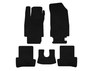 Renault Clio III 2005-2012 Dywaniki welurowe Premium (czarne) zdjęcia 1