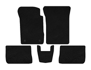 Renault Symbol 2008-2013 Dywaniki welurowe Premium (SD, Czarny) zdjęcia 1