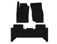 Toyota Hilux 2006-2015 Dywaniki welurowe Premium V2 (czarne) zdjęcia 1