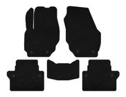 Volvo S80 2006-2016 Dywaniki welurowe Premium (czarne) zdjęcia 1
