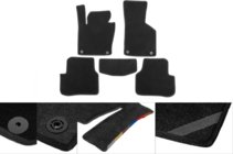 BMW 7 Series E65/66 2001-2008 Dywaniki welurowe Classic (E65, czarne) zdjęcia 1