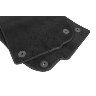 Dywaniki welurowe Classic (czarne) zdjęcia 4