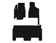 Dodge Grand Caravan V 2008-2020 Dywaniki Tekstylne Classic (2008-2020, 2 Rzędy, 8-Miejscowy/Wersja SXT, Czarny) zdjęcia 1