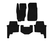 Jeep Commander 2005-2010 Dywaniki welurowe Classic (czarne) zdjęcia 1