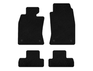 Mini Cooper R50/52/53 2000-2006 Dywaniki welurowe Classic (do R50, czarne) zdjęcia 1