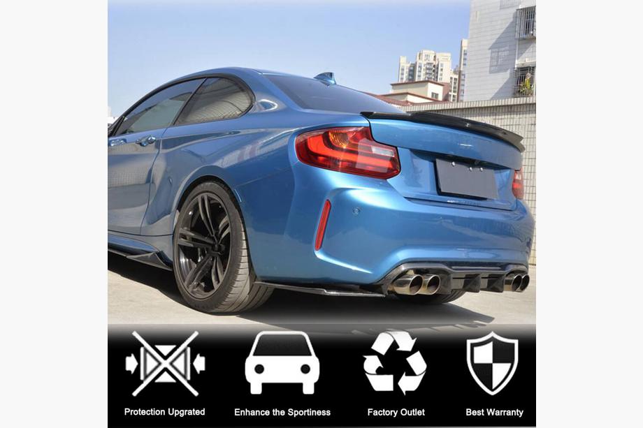 BMW 2 Series F22/F23 2014-2021 Spojler klapy bagażnika FRP (Coupe) Image