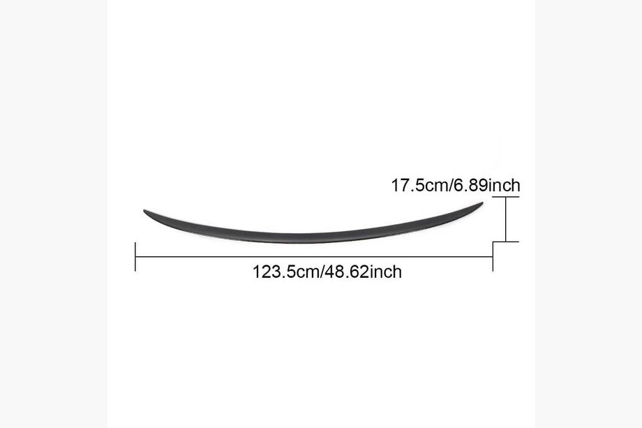 BMW 2 Series F22/F23 2014-2021 Spoiler klapy bagażnika Carbon V1 (Coupe) Image