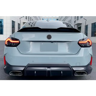 Spoiler MP-Style (Czarny Połysk) BMW 2 Series G42 2021- zdjęcia 3
