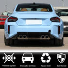 BMW 2 Series G42 2021- Spojler V6 (Czarny Połysk) zdjęcia 5