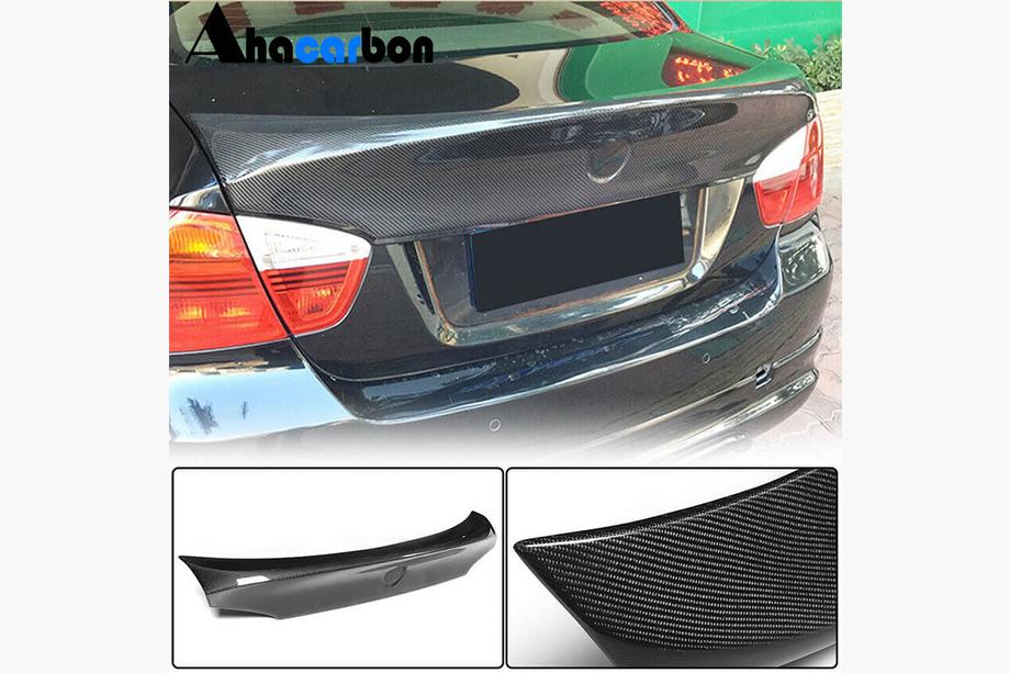 BMW 3 Series E90/E91 2005-2011 Spoiler CSL-Style (do E90 2005-2008, Carbon) Image