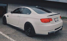 BMW 3 Series E90/E91 2005-2011 Spoiler Tylnej Klapy Włókno Węglowe V5 (Coupe) zdjęcia 5