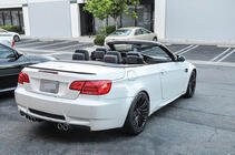 BMW 3 Series E90/E91 2005-2011 Spoiler klapy bagażnika Carbon V2 (Kabriolet) zdjęcia 4