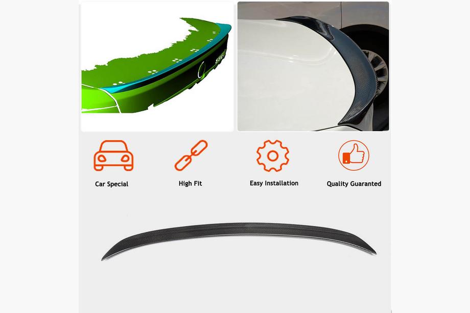 BMW 3 Series F30/F31 2012-2019 Spoiler P-Style (do F30/F80, Carbon) Zdjęcia 2