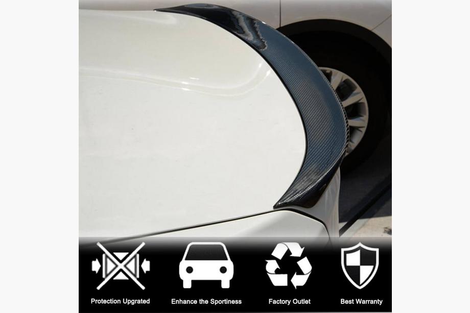 BMW 3 Series F30/F31 2012-2019 Spoiler P-Style (do F30/F80, Carbon) Zdjęcia 3