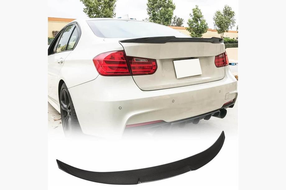 BMW 3 Series F30/F31 2012-2019 Spojler klapy bagażnika Carbon Look ABS (SD) Image