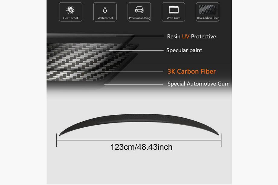 BMW 3 Series F30/F31 2012-2019 Spojler MP-Style V1 (do F30/F80) Zdjęcia 5