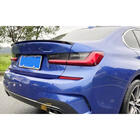 BMW 3 Series G20/G21 2018- Spojler Klapy Tylnej Czarny Połysk ABS V3 (SD) zdjęcia 3