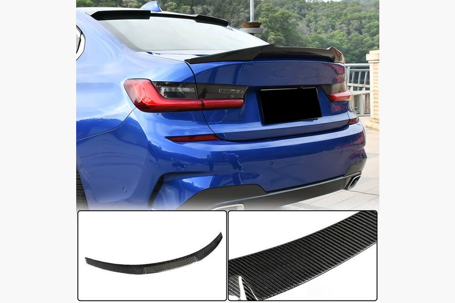 BMW 3 Series G20/G21 2018- Spoiler M4-Style V1 (do G20/G80, Carbon) Image