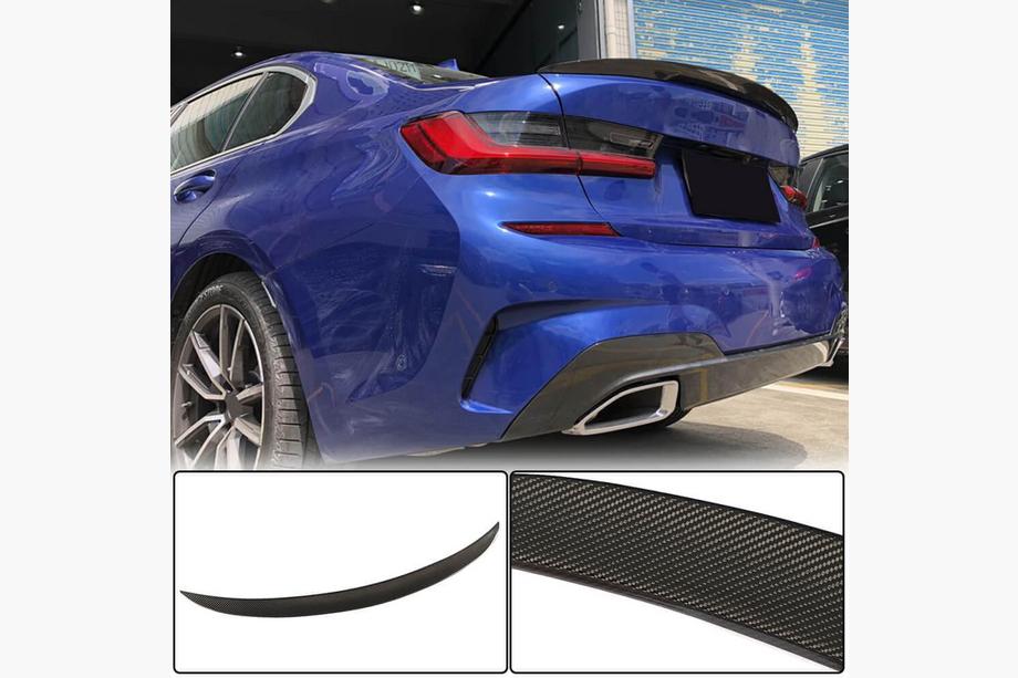 BMW 3 Series G20/G21 2018- Spojler klapy bagażnika Carbon V17 (SD) Zdjęcia 1