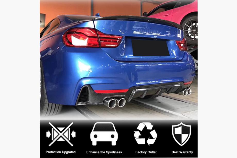 BMW 4 Series F32/F33/F36 2012-2020 Spojler P-Style (do F36, Carbon) Zdjęcia 2