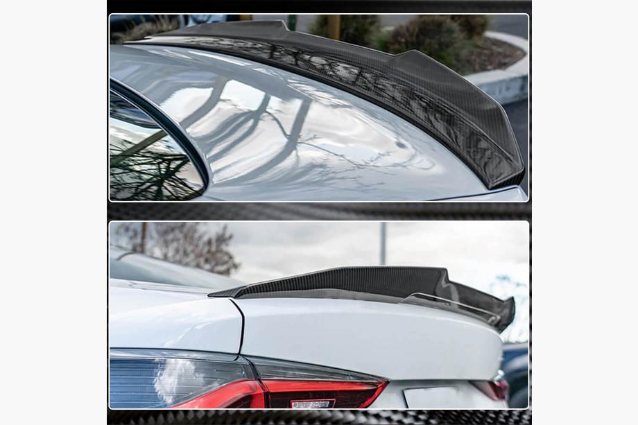 BMW 4 Series G22/23/26 2020- Spojler PSM-Style V1 (do G22/G82, Carbon) Zdjęcia 4