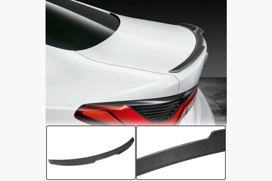BMW 4 Series G22/23/26 2020- Spoiler V1 (do G22/G82, Carbon) Image