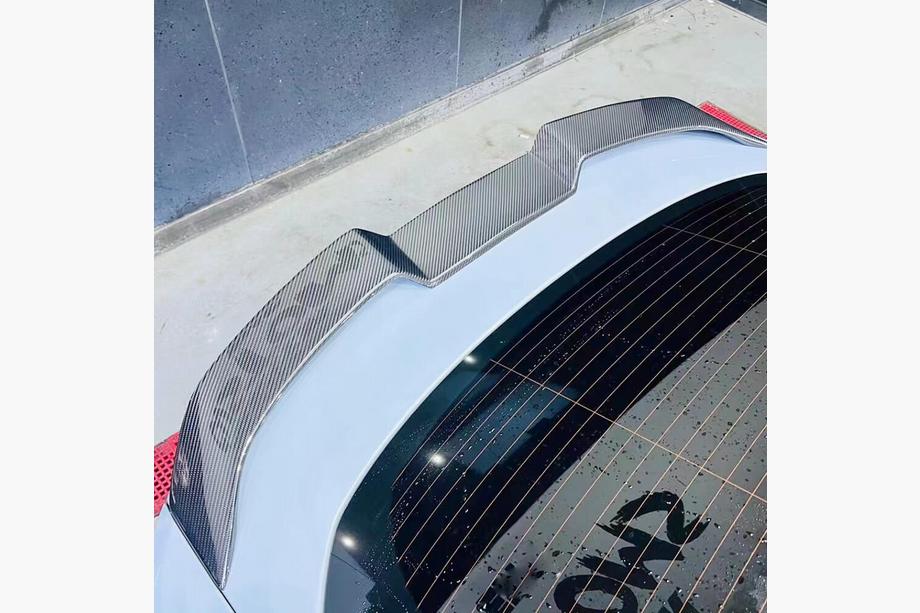 BMW 4 Series G22/23/26 2020- Spoiler V2 (do G26, Carbon) Zdjęcia 2