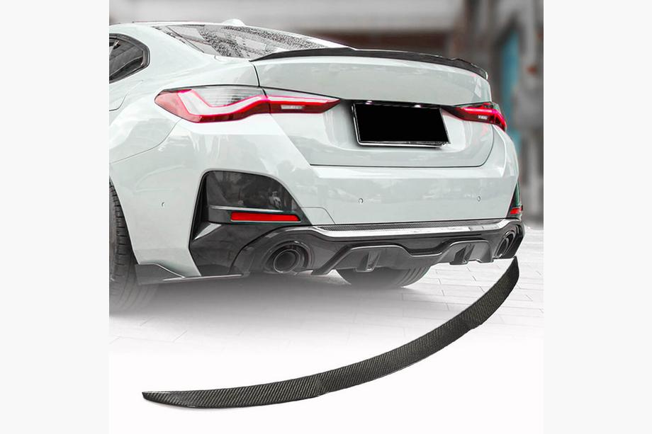 BMW 4 Series G22/23/26 2020- Spoiler V1 (do G26, Carbon) Image
