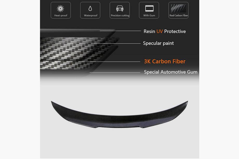 BMW 5 Series F10/F11 2010–2016 Spojler PSM-Style (do F10, Carbon) Zdjęcia 5