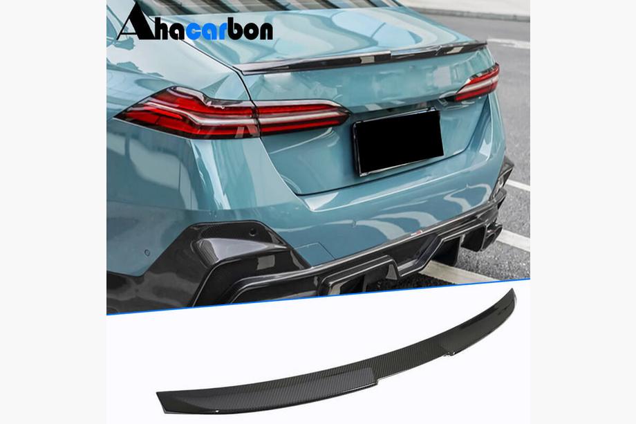BMW 5/i5 Series G60/G60E/G61 2023- Spoiler M4-Style (Carbon) Image