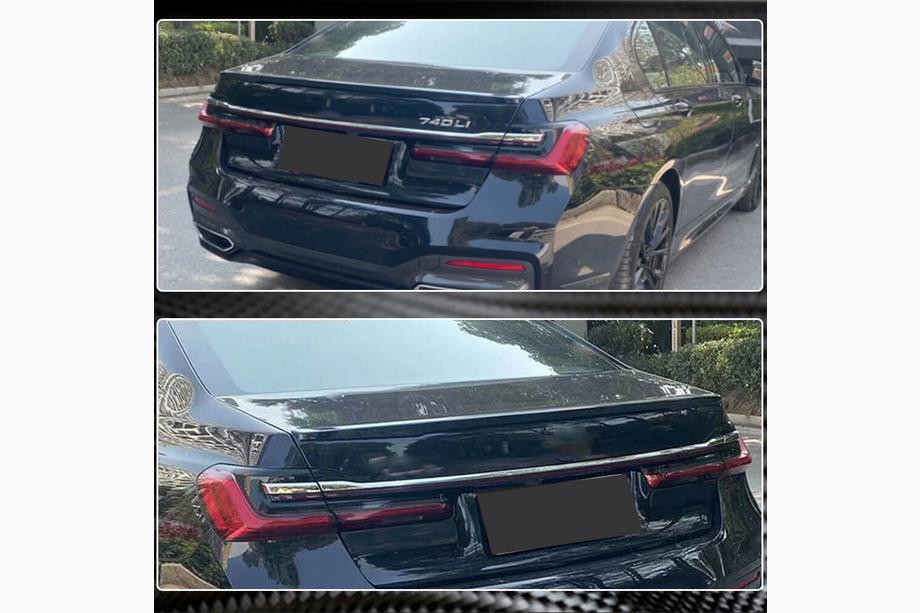 BMW 7 Series G11/G12 2015-2022 Spoiler klapy bagażnika FRP V2 Image