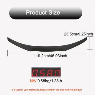 Spoiler M4-Style V2 (do F82, Carbon) BMW 4 Series F32/F33/F36 2012-2020 zdjęcia 4