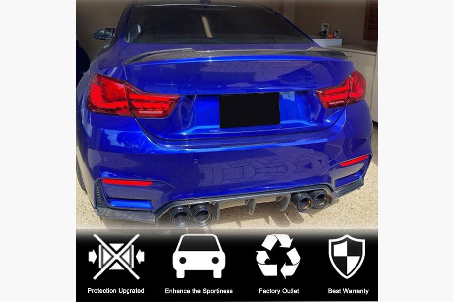 BMW 4 Series F32/F33/F36 2012-2020 Spojler CS-Style (do F82, Carbon) Zdjęcia 2