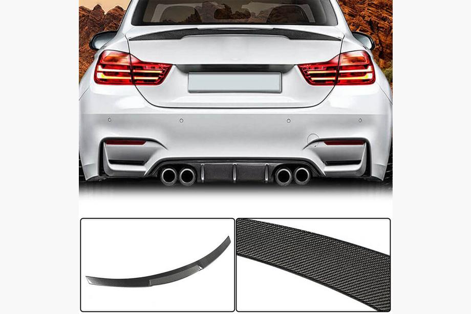 BMW 4 Series F32/F33/F36 2012-2020 Spoiler klapy bagażnika Carbon V8 (do F82) Image