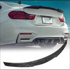 BMW 4 Series F32/F33/F36 2012-2020 Spoiler M4-Style V3 (do F82, Carbon) zdjęcia 8