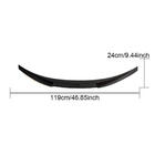 BMW 4 Series F32/F33/F36 2012-2020 Spojler M4-Style V1 (do F82, Carbon) zdjęcia 5